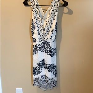 New with tag lace cocktail bridal dress